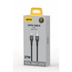 ⚡ كابل بيانات ASPOR AC-20 USB-C إلى IPH – شحن سريع وموثوق بقدرة 27 واط 🔋