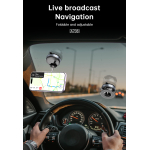 ⁦🧲 حامل جوال مغناطيسي ASPOR A708 بتقنية الشفط الفراغي⁩ - الصورة ⁦3⁩