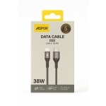 ⚡ كابل بيانات ASPOR AC56 USB-C إلى IPH – أداء سريع وجودة عالية لشحن آمن وفعّال 🔋