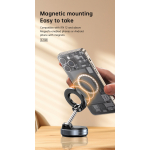 ⁦🧲 حامل جوال مغناطيسي ASPOR A708 بتقنية الشفط الفراغي⁩ - الصورة ⁦5⁩