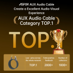 ⁦🔌 كيبل صوت ASPOR A253 – من USB-C إلى 3.5mm بجودة عالية⁩ - الصورة ⁦3⁩