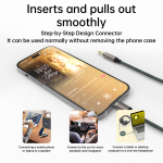 ⁦🔌 كيبل صوت ASPOR A253 – من USB-C إلى 3.5mm بجودة عالية⁩ - الصورة ⁦5⁩